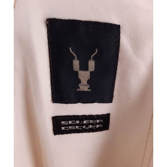 Rick Owens DRKSHDW Cargo Collapse Cropped Cut Pant 38 XXL Mens White SS 20 - Picture 9 of 11